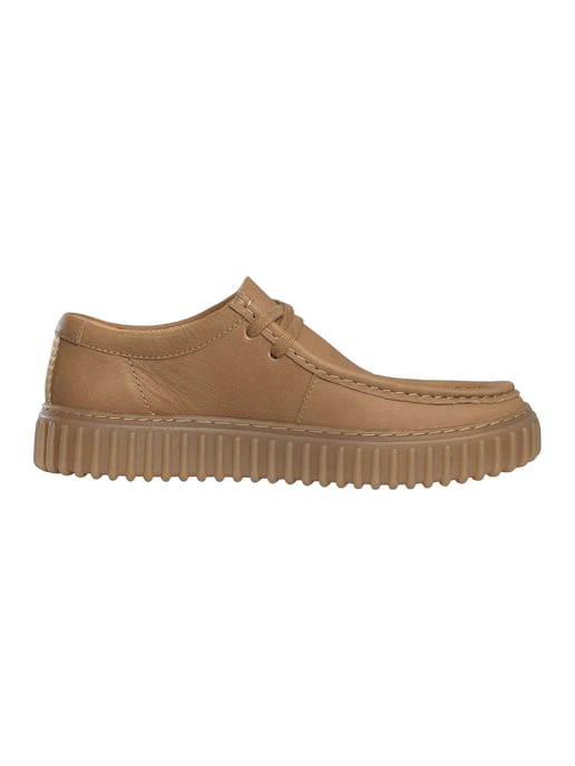 Clarks Torhill Lo Leder, Beige - Image 3