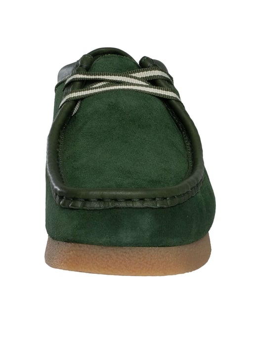 Clarks Wallabee Evo Wildlederschuhe, Grün - Image 4
