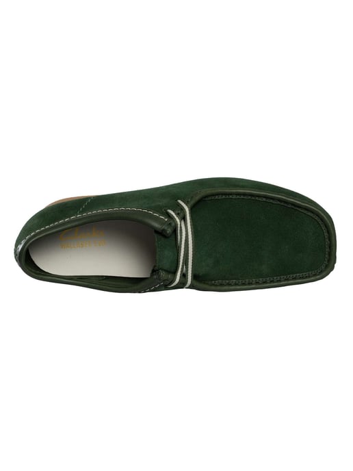 Clarks Wallabee Evo Wildlederschuhe, Grün - Image 6
