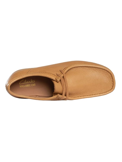 Clarks Wallabee Evo Leder-Sneaker, Braun - Image 6