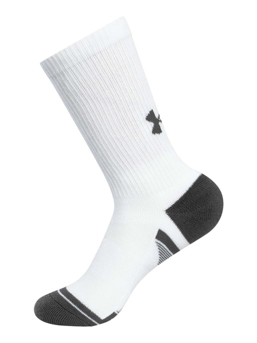 Under Armour 3Er-Pack Performance Tech Crew-Socken, Weiß - Image 4