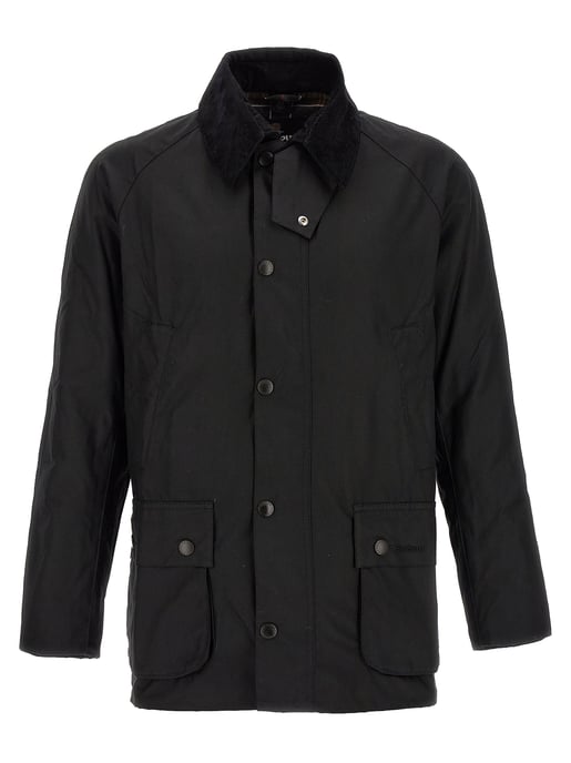 Barbour Ashby Wachsjacke, Schwarz - Image 1