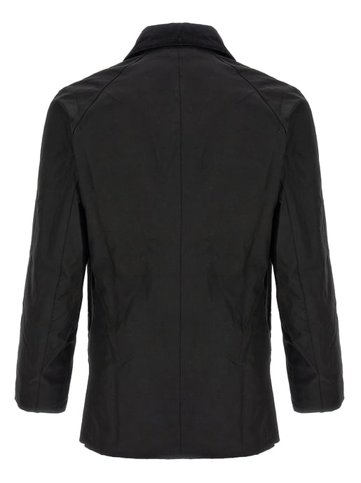 Barbour Ashby Wachsjacke, Schwarz - Image 2