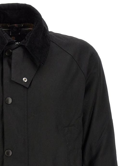 Barbour Ashby Wachsjacke, Schwarz - Image 4