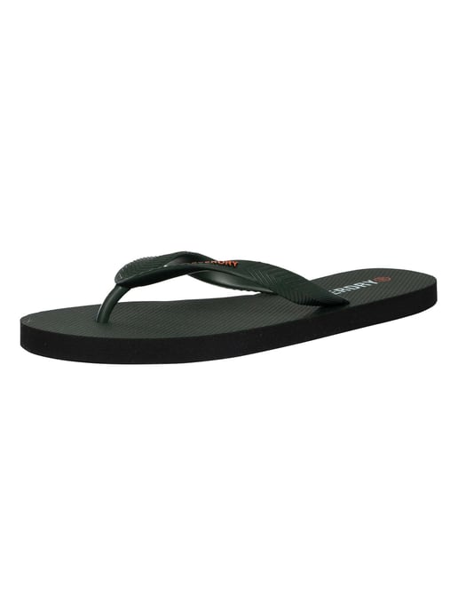 Superdry Unverzichtbare Flip-Flops, Grün - Image 1