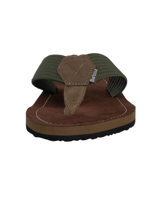 Barbour Toeman Flip-Flops, Grün - Image 4