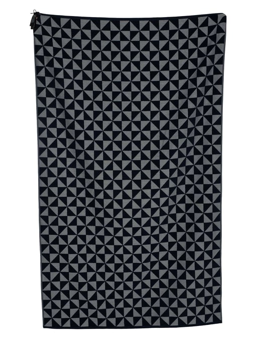 Emporio Armani Frottee-Strandhandtuch, Blau - Image 2