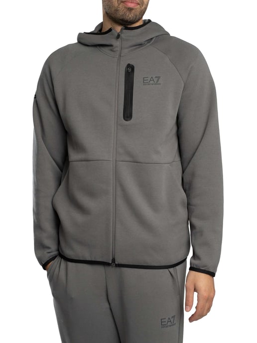 EA7 Dynamic Athlete Zip Hoodie, Grau - Image 2