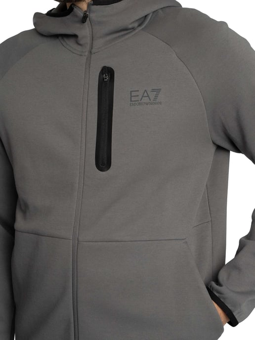 EA7 Dynamic Athlete Zip Hoodie, Grau - Image 4