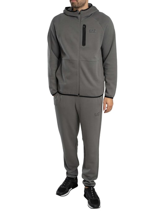 EA7 Dynamic Athlete Zip Hoodie, Grau - Image 6