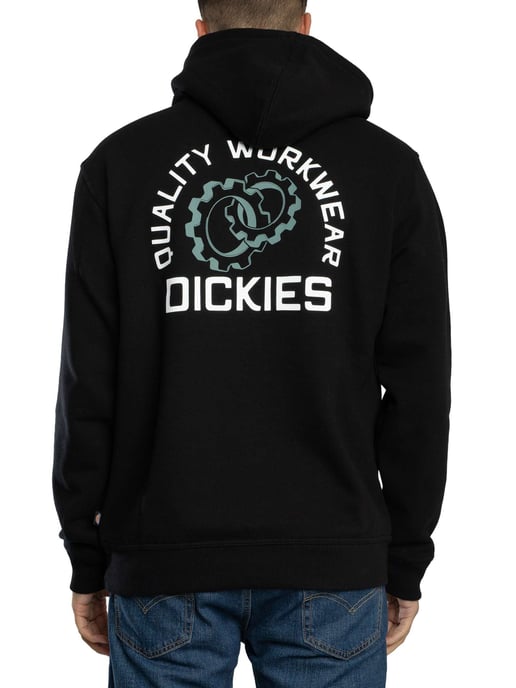 Dickies Payson Rückengrafik-Pullover-Hoodie, Schwarz - Image 3