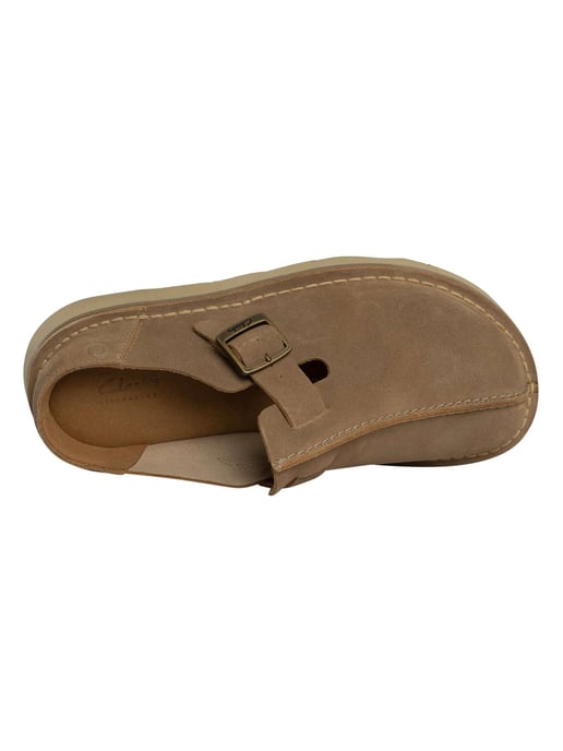 Clarks Solsbury – Pantoletten Aus Wildleder, Beige - Image 6