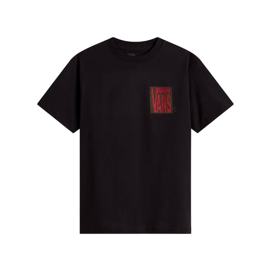 Vans Stretch-T-Shirt Mit Grafikprint Auf Der Rückseite, Schwarz - Image 4