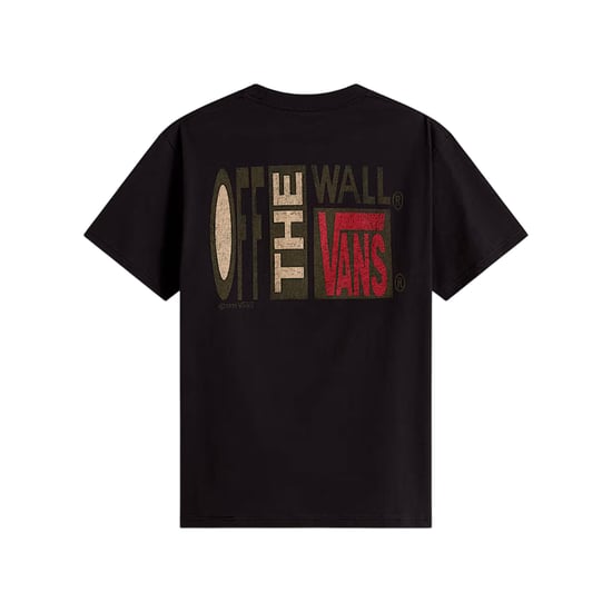 Vans Stretch-T-Shirt Mit Grafikprint Auf Der Rückseite, Schwarz - Image 5