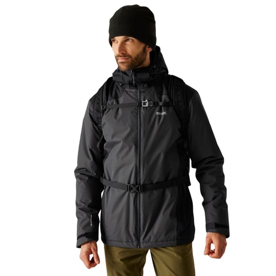 Regatta Wasserdichte, Isolierte Thornridge-Jacke, Schwarz - Image 1