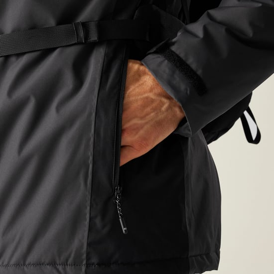 Regatta Wasserdichte, Isolierte Thornridge-Jacke, Schwarz - Image 5