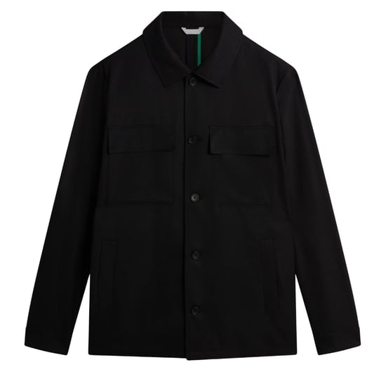 Ted Baker Selwynj Leichte Schwarze Wollmischungsjacke - Image 1