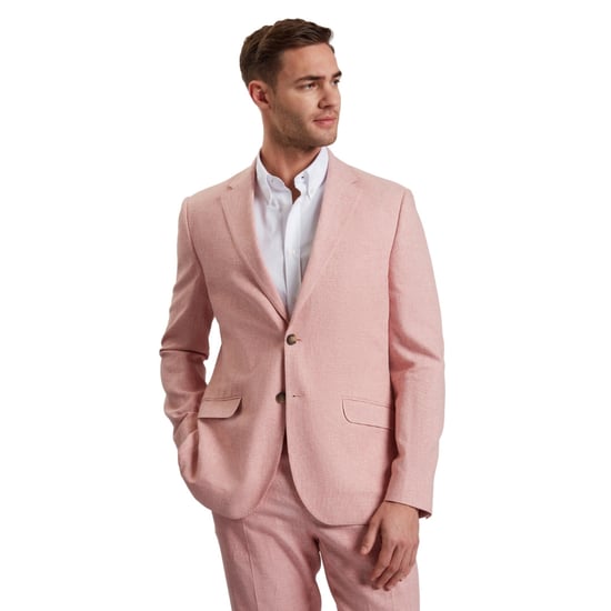Ted Baker Kenleyj Stretch-blazer Aus Rosa Leinen - Image 4