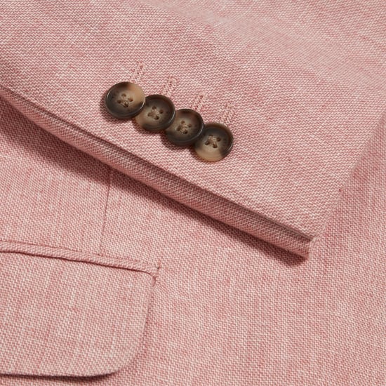 Ted Baker Kenleyj Stretch-blazer Aus Rosa Leinen - Image 6