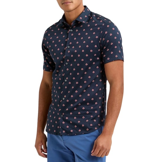 Ted Baker Miksho Floral Navy Hemd - Image 2