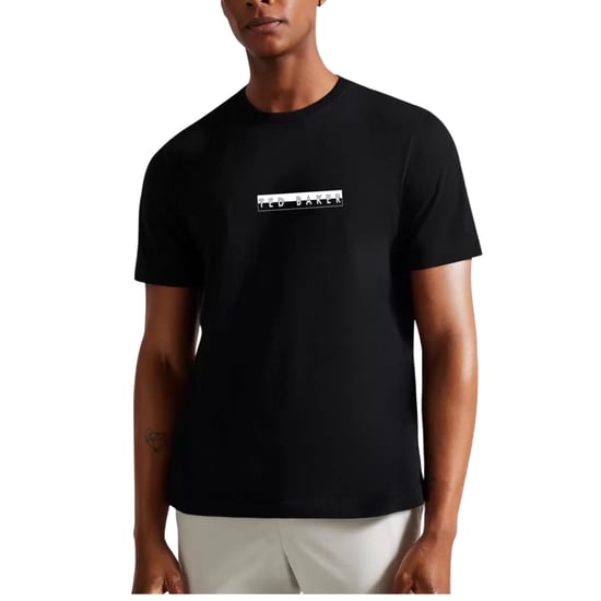 Schwarzes T-shirt Mit Ted Baker Albar-grafik - Image 2