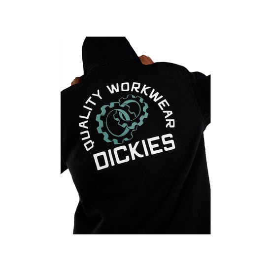 Dickies Payson Rückengrafik-Pullover-Hoodie, Schwarz - Image 4