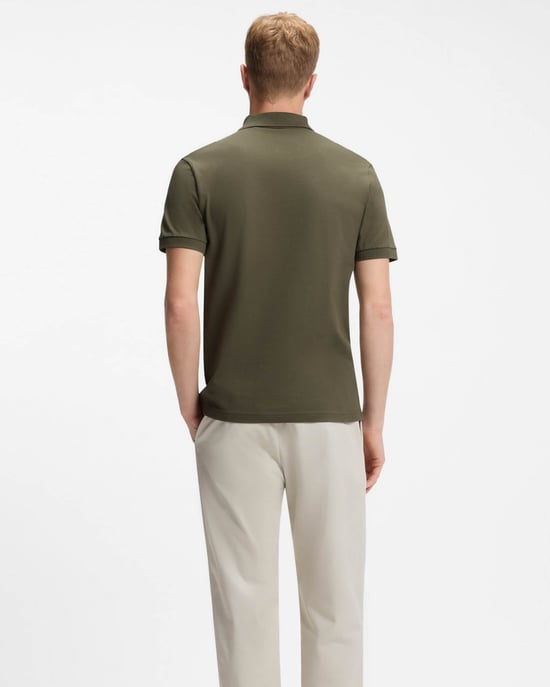 BOSS Passagier-Poloshirt, Grün - Image 2