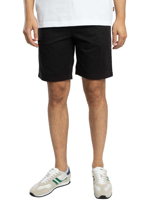 BOSS Schlanke Chino Shorts, Schwarz - Image 1