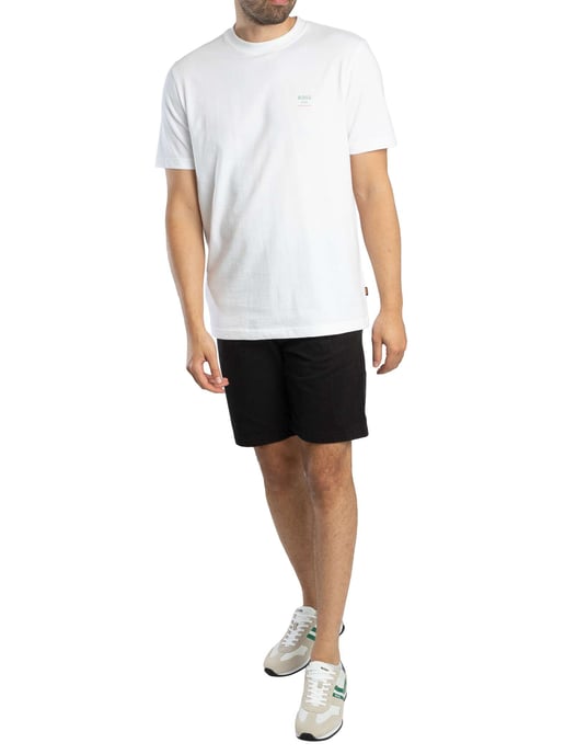 BOSS Schlanke Chino Shorts, Schwarz - Image 6