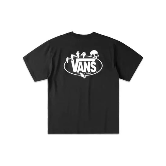 Vans T-Shirt Mit Rückengrafik, Schwarz - Image 2