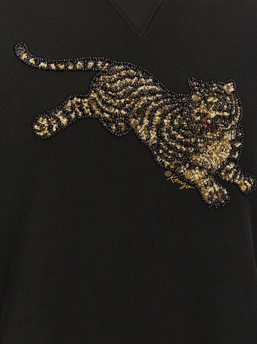 Kenzo Schwarzes Baumwoll-Sweatshirt - Image 4