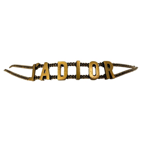 Dior J'Adior Choker-Halskette aus Goldmetall - Image 4