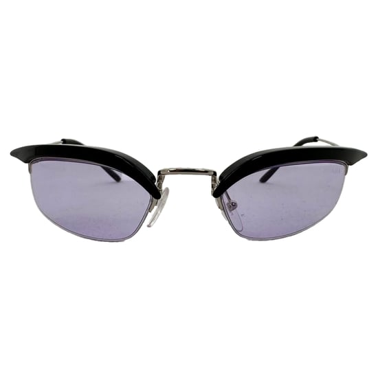 Prada Cat-Eye-Sonnenbrille in Lila-Metallic - Image 2