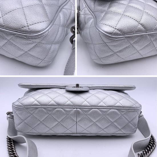 Chanel Leder-Schultertasche Timeless/Classique - Image 4
