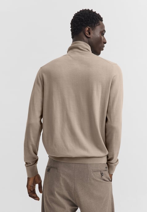 Bugatti Herren Rollkragen Pullover Wolle Feinstrick - Image 2