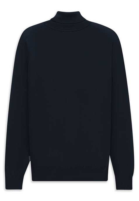 Bugatti Herren Rollkragen Pullover Wolle Feinstrick - Image 2