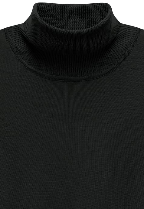 Bugatti Herren Rollkragen Pullover Wolle Feinstrick - Image 3