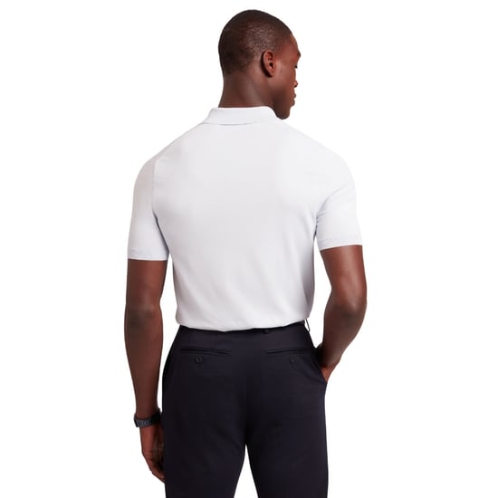 Ted Baker Daldin Rayon Zip Hellblaues Polohemd - Image 2