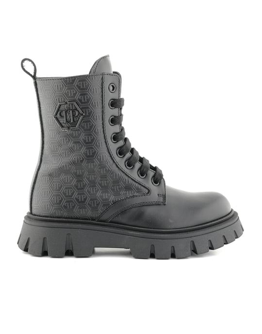 Flache Stiefeletten Hexagon - Image 1