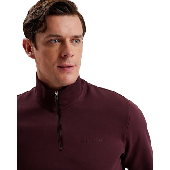 Ted Baker Actos Branded Half Zip Mason Pullover - Image 2