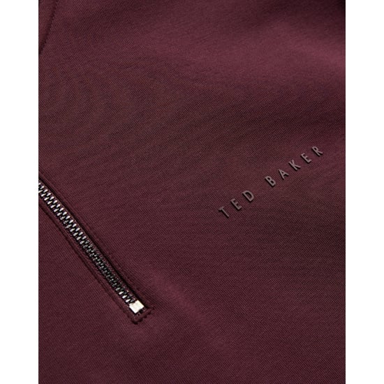 Ted Baker Actos Branded Half Zip Mason Pullover - Image 3