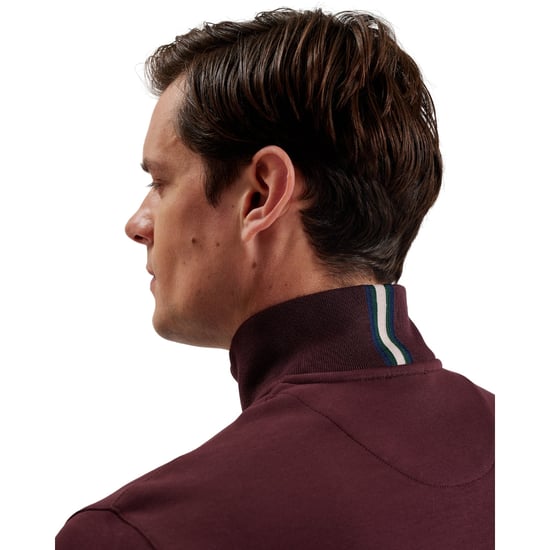 Ted Baker Actos Branded Half Zip Mason Pullover - Image 4