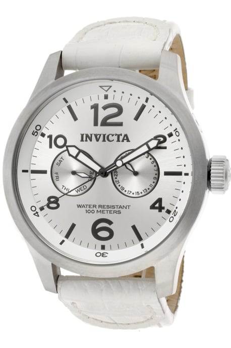 Invicta Specialty 12170 Herrenuhr - Quarzwerk - Edelstahl mit silbernem Zifferblatt - 48 mm - Image 1