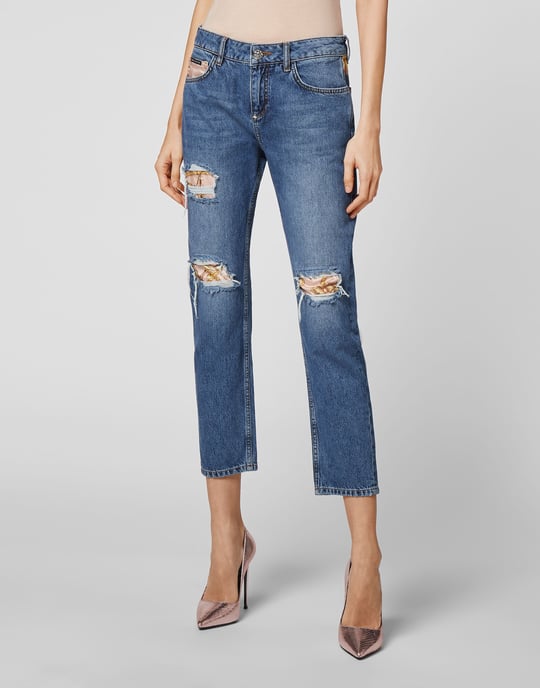 Boyfriend-Fit-Jeans New Baroque - Image 2