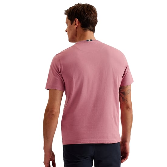 Ted Baker Wiskin Regular Branded Pink T-shirt - Image 2