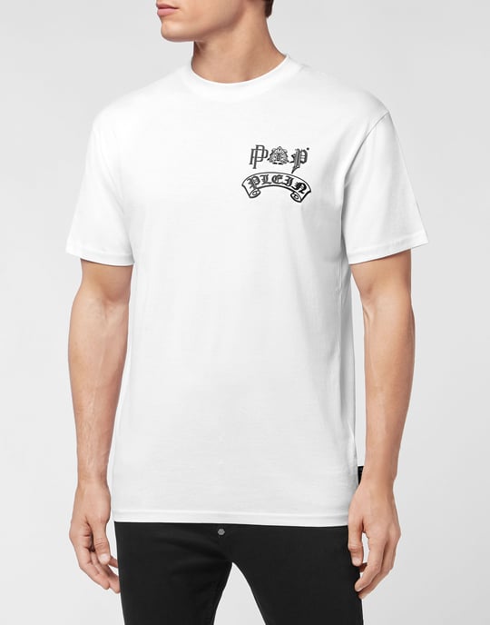Rundhals-T-Shirt Gothic Plein - Image 2