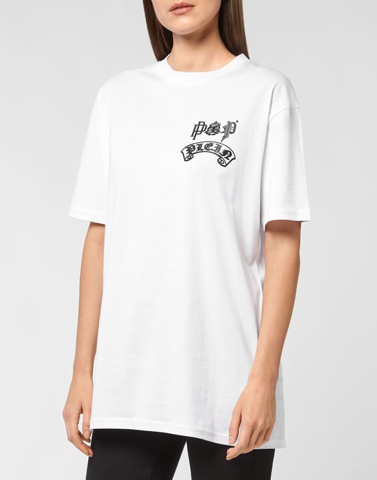 Rundhals-T-Shirt Gothic Plein - Image 3