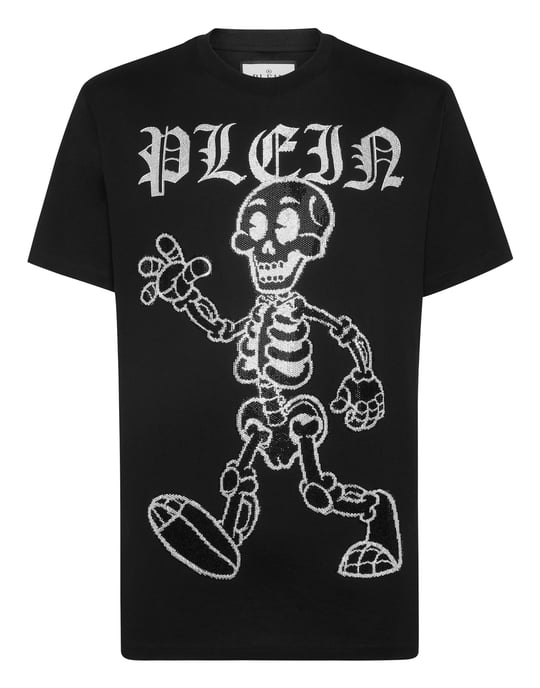 Rundhals-T-Shirt Skeleton - Image 1