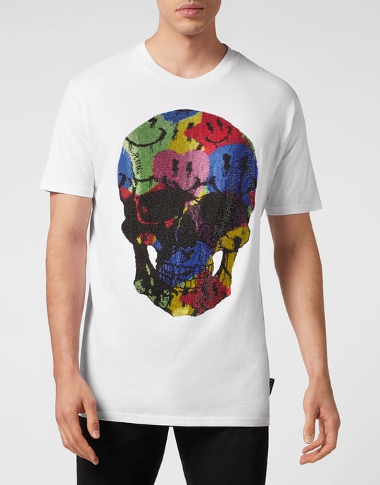 Rundhals-T-Shirt Smile - Image 2
