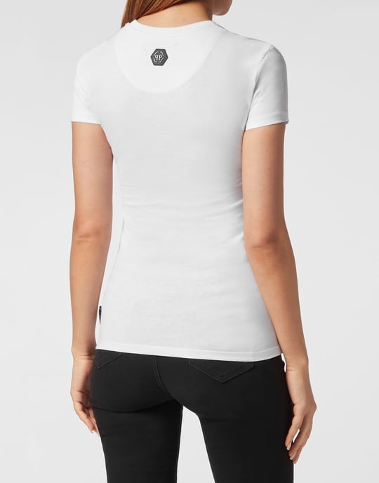 Philipp Plein T-Shirt mit rundem Ausschnitt und Tattoo-Print - Mehrfarbig - Image 3